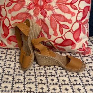J.Crew Soft Leather Espadrille Sandal